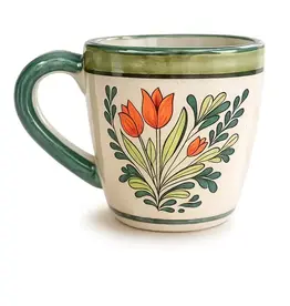 Upavim Crafts Ceramic Tulip Mug