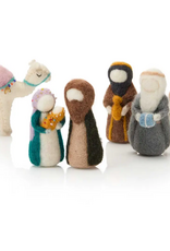 Serrv Felted Christmas Nativity (Set / 5 )