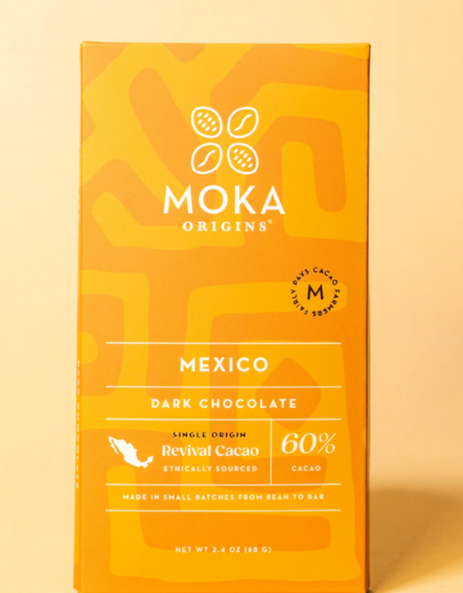 Moka Origins Mexico Chocolate Bar 60%