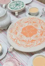 Halo Dish Covers Halo Bowl Cover Starfish Print  - Large Set of 3