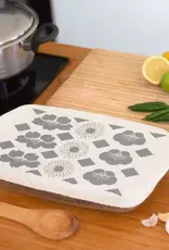 Halo Dish Covers Halo Dish and Casserole Cover Edible Flowers Print  - Rectangle