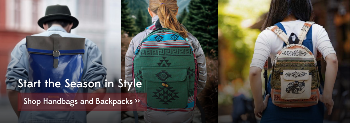 Handbags and Backpacks