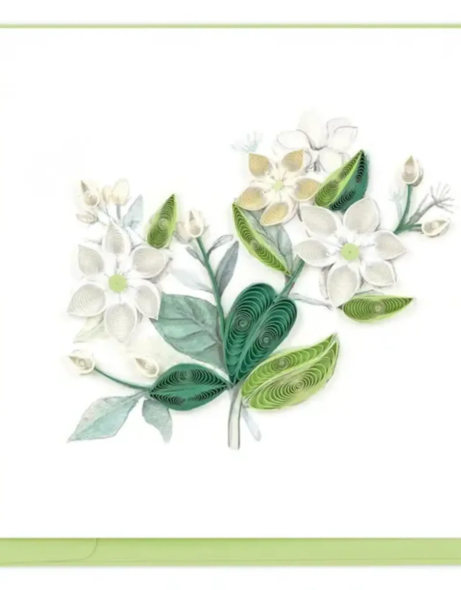 Quilling Card Quilled Royal Jasmine Greeting Card