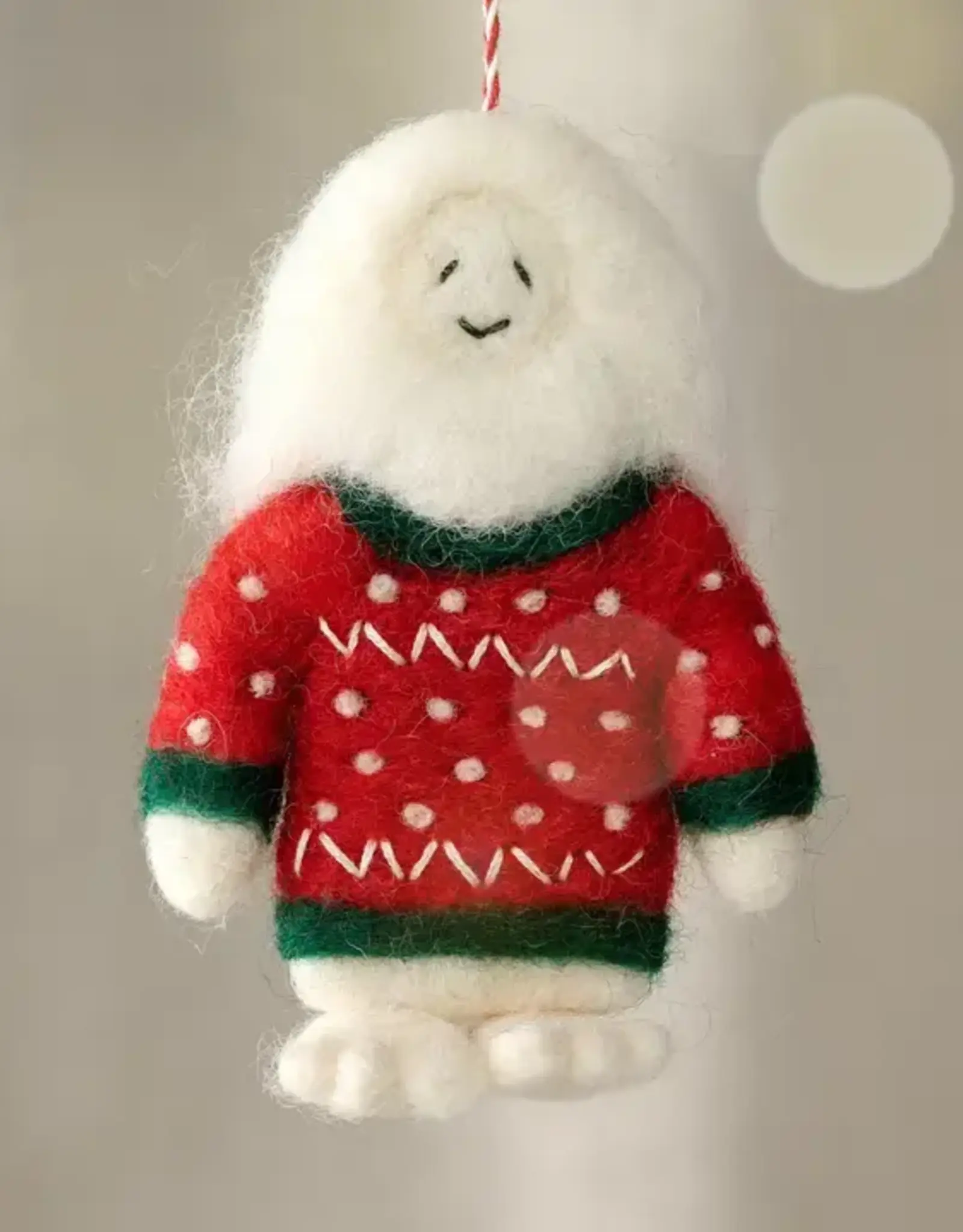 Ten Thousand Villages Chuti Ugly Sweater Ornament
