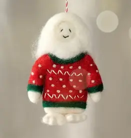 Ten Thousand Villages Chuti Ugly Sweater Ornament