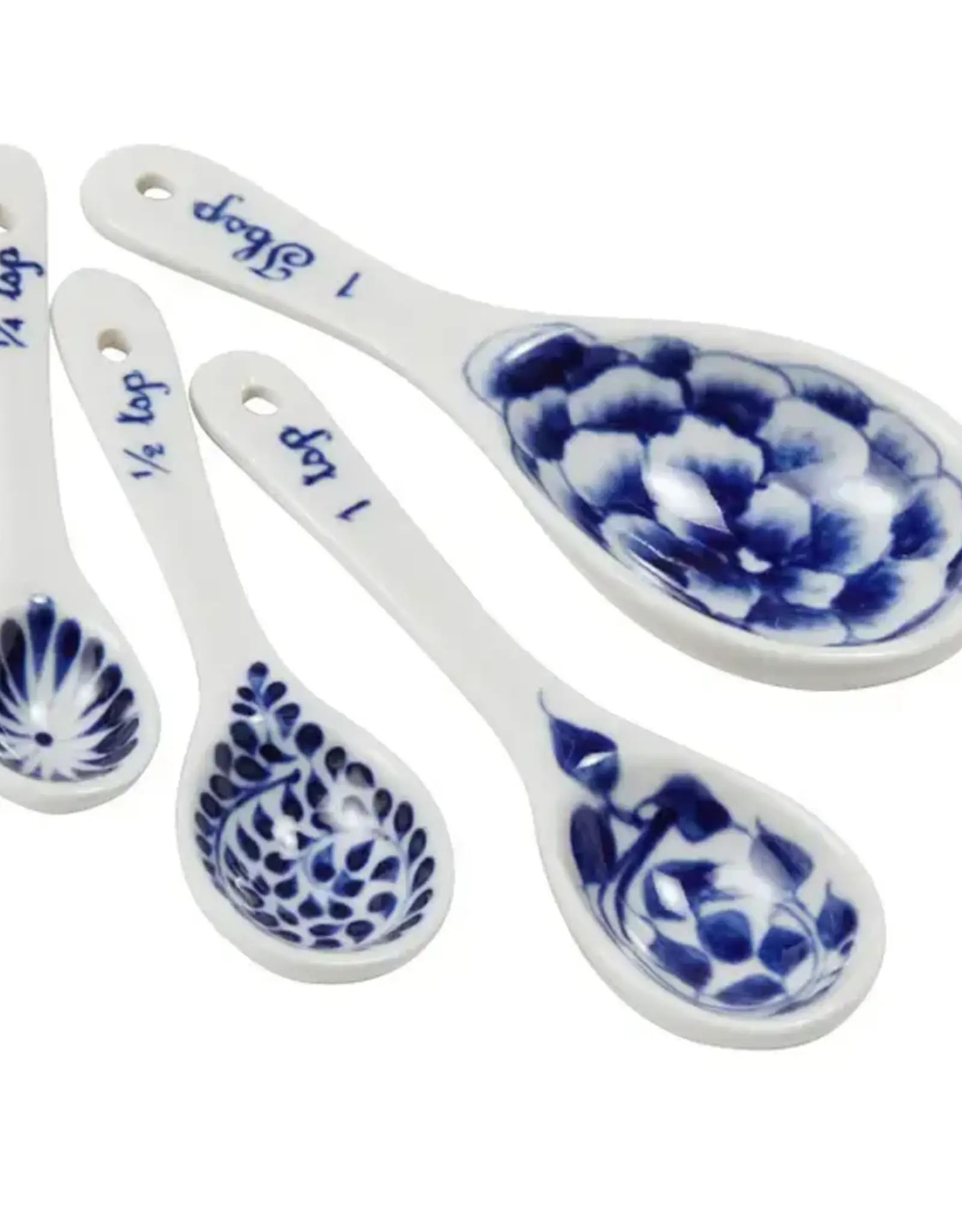 Ten Thousand Villages Ceramic Measuring Spoons Set