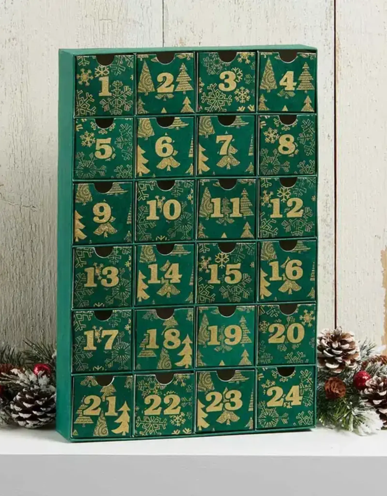 Serrv Gilded Christmas Advent Calendar