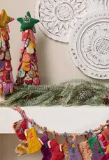 Serrv Upcycled Sari Petal Christmas Tree