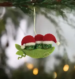Serrv Peas on Earth Christmas Ornament