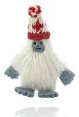 Serrv Abominable Snowman Christmas Ornament