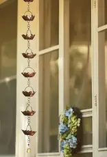 Mira Fair Trade Lotus Garden Rain Chain
