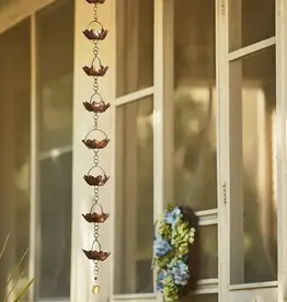 Mira Fair Trade Lotus Garden Rain Chain