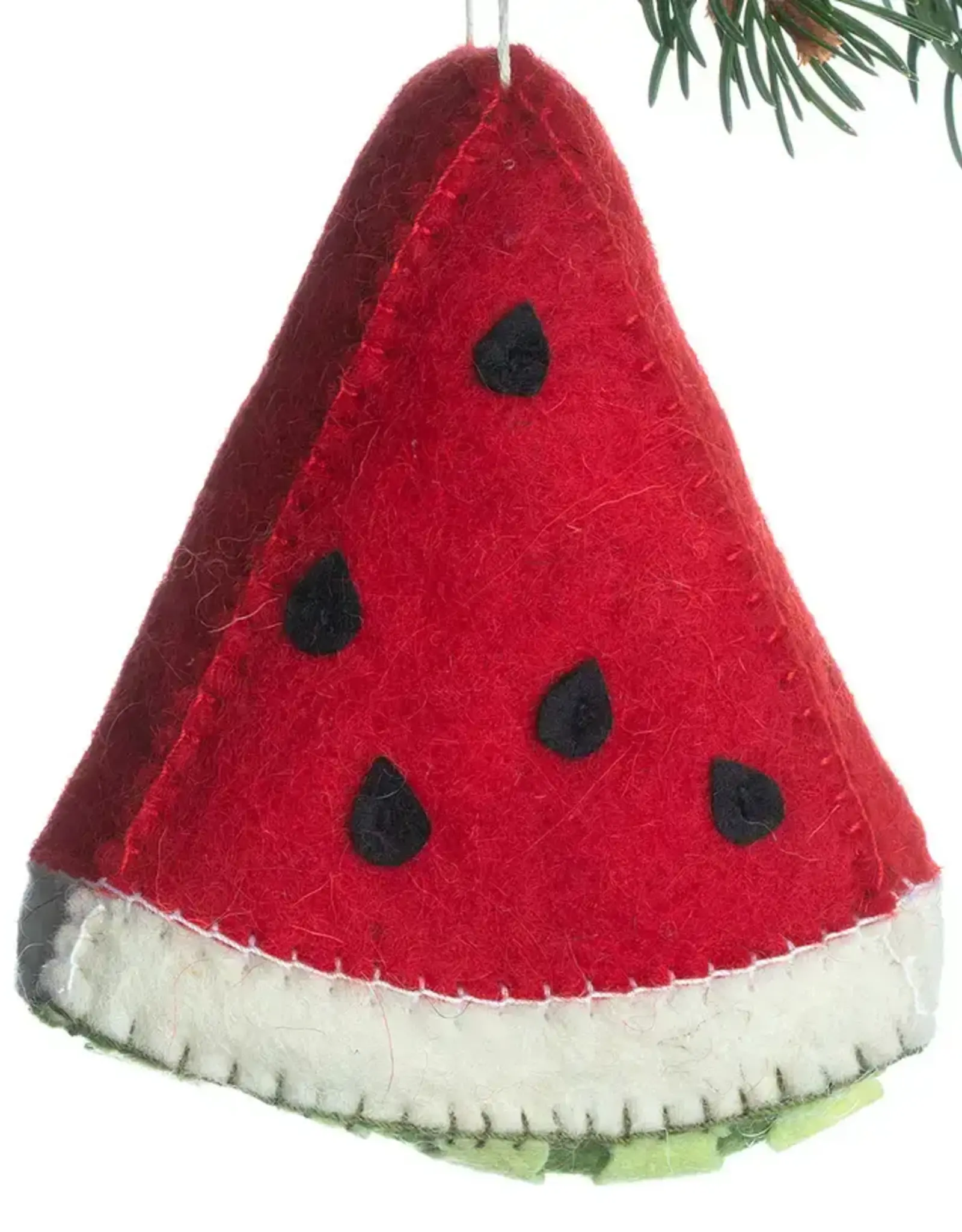 Silk Road Bazaar Watermelon Slice Ornament
