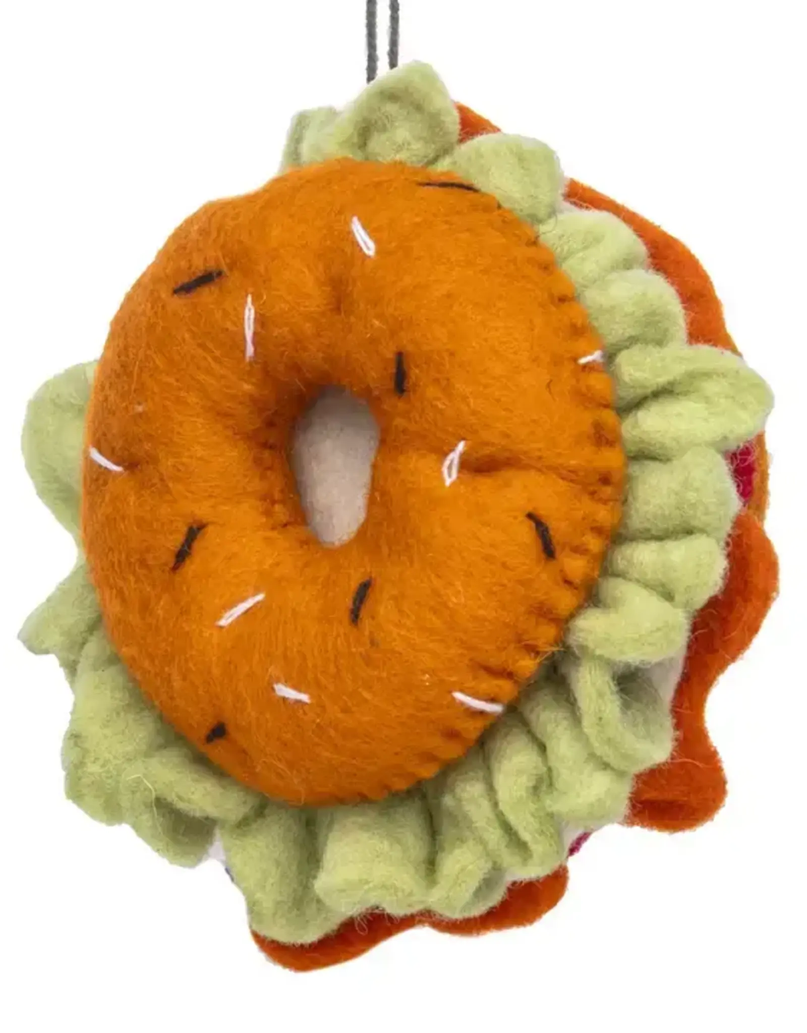 Silk Road Bazaar Bagel and Lox Ornament