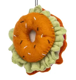 Silk Road Bazaar Bagel and Lox Ornament