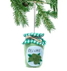 Silk Road Bazaar Jar of Olives Ornament