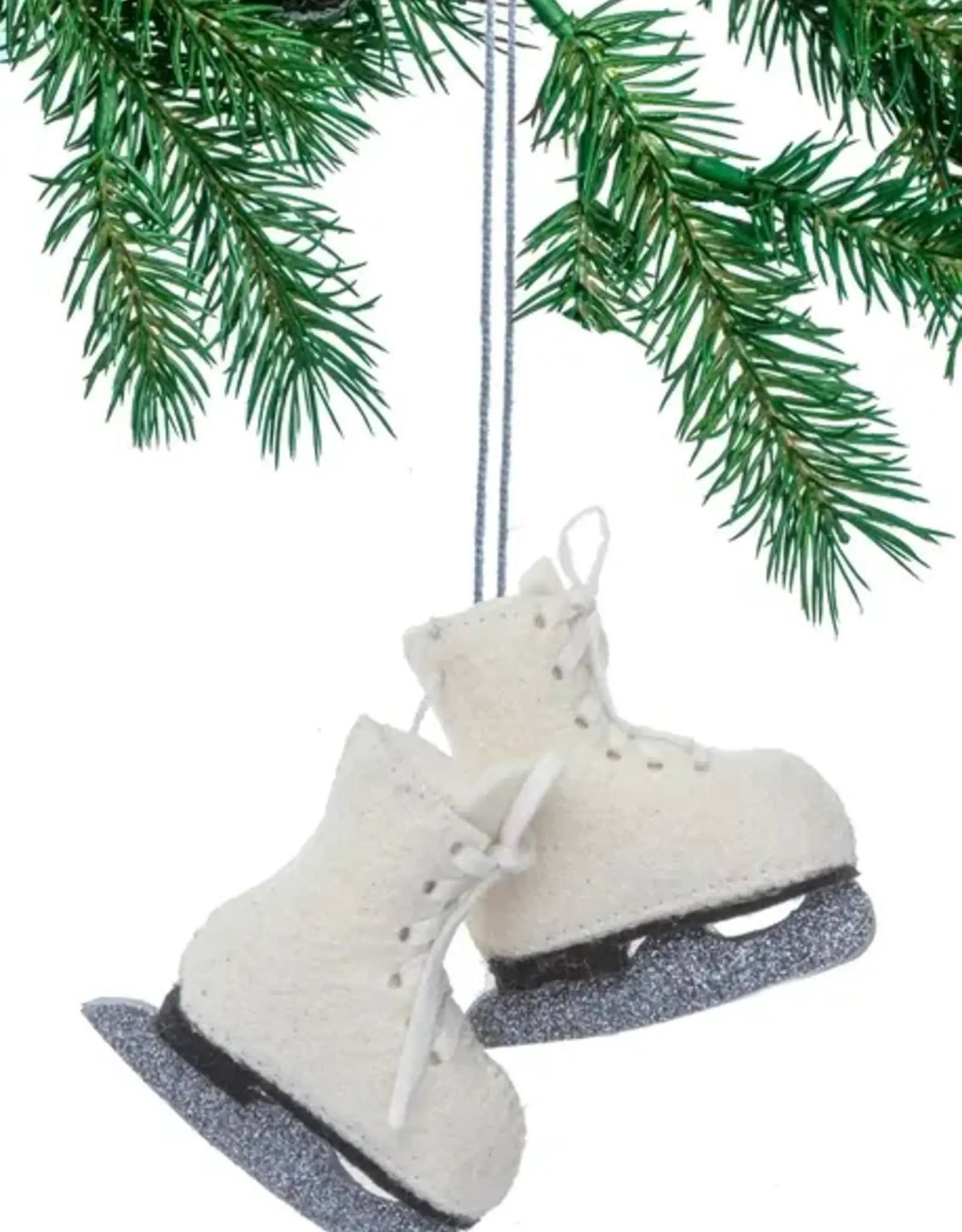 Silk Road Bazaar Ice Skates Ornament