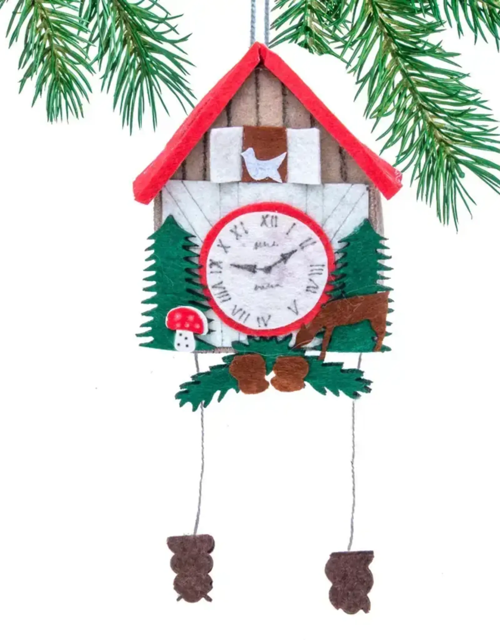 Silk Road Bazaar Cuckoo Clock Ornament