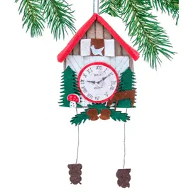 Silk Road Bazaar Cuckoo Clock Ornament