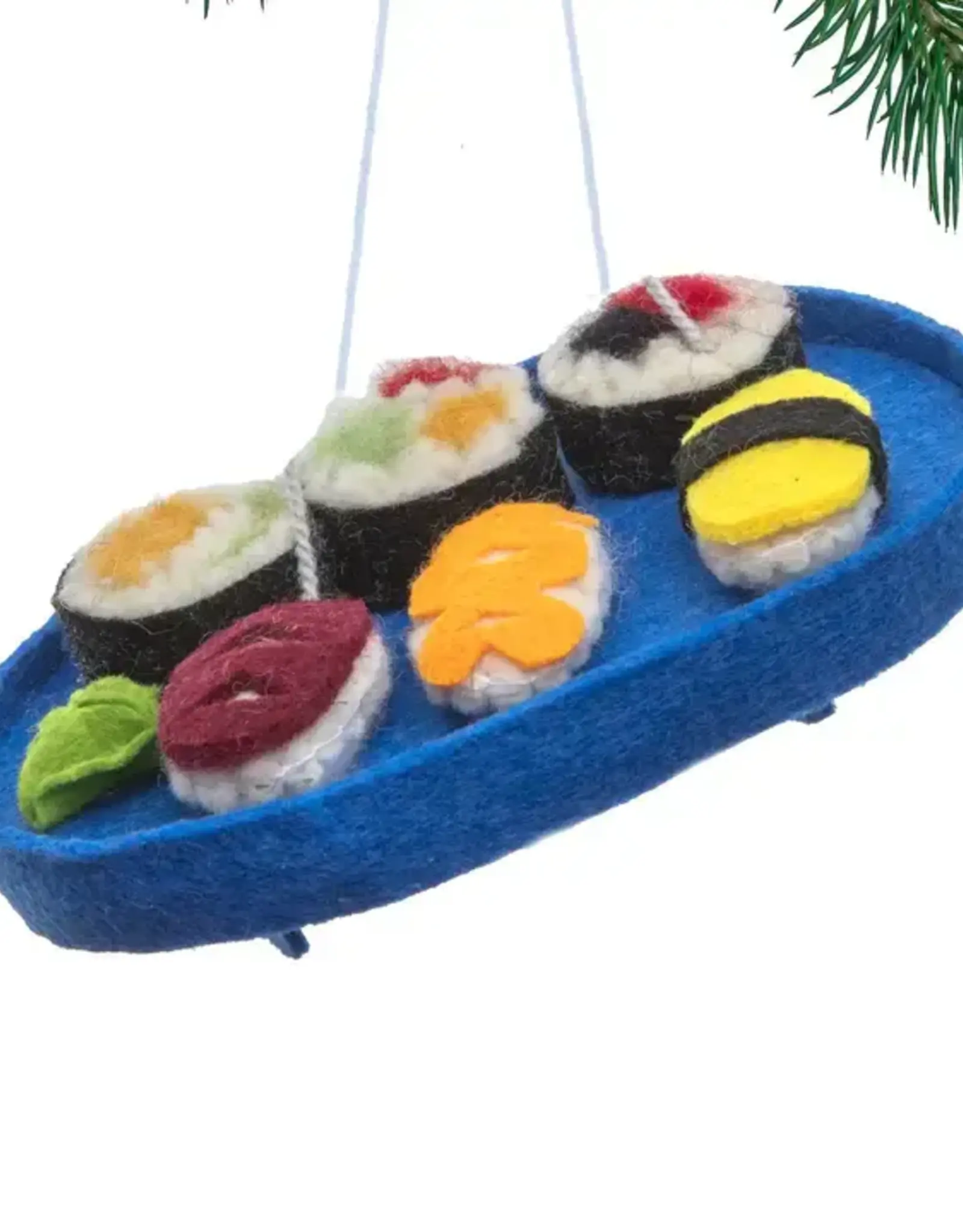 Silk Road Bazaar Sushi Plate Ornament