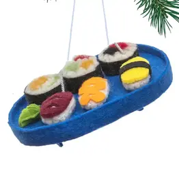 Silk Road Bazaar Sushi Plate Ornament