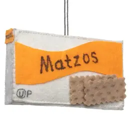 Silk Road Bazaar Box of Matzos Ornament