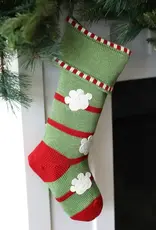 Melange Collection Paw Print Stocking