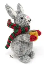 Melange Collection Bunny with Cocoa Holiday Ornament