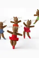 Melange Collection Dancing Moose Holiday Ornament - Assorted