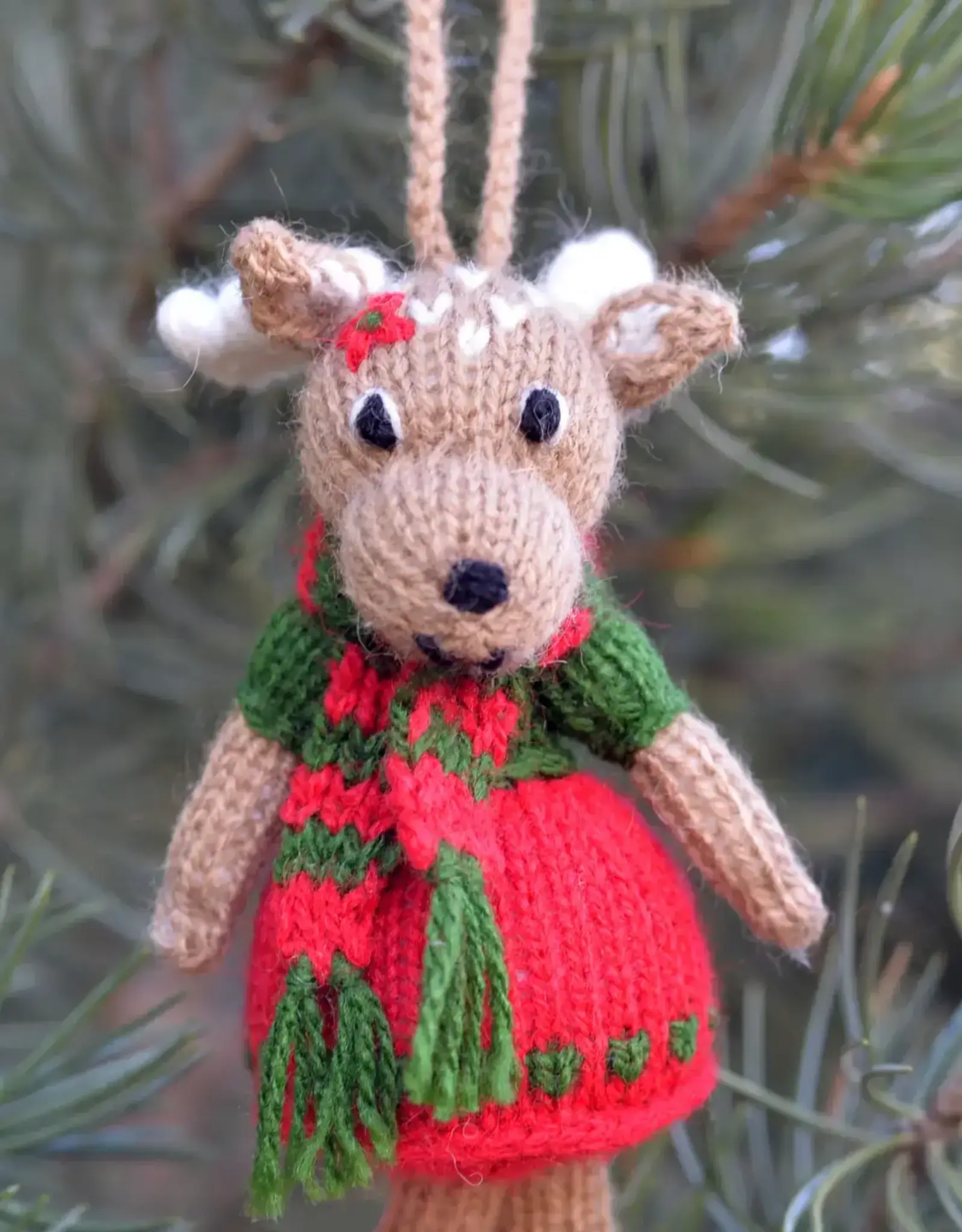Melange Collection Holiday Fawn Ornament