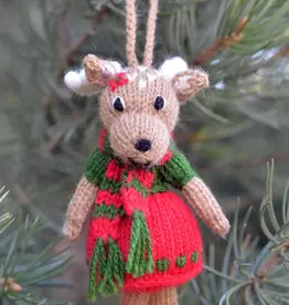 Melange Collection Holiday Fawn Ornament