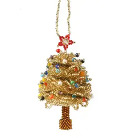Melange Collection Gold Christmas Tree Ornament