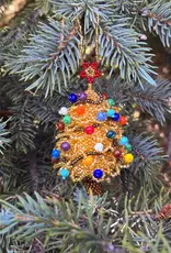 Melange Collection Gold Christmas Tree Ornament