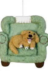 dZi Handmade Snuggle Pup Ornament