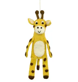 dZi Handmade Wild Woolie Giraffe Ornament
