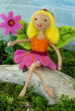 dZi Handmade Cosmos Flower Fairy Ornament