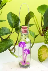 dZi Handmade Pink Ladies Bottle Ornament
