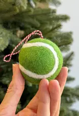 Ornaments 4 Orphans Tennis Ball Wool Ornament
