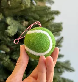 Ornaments 4 Orphans Tennis Ball Wool Ornament