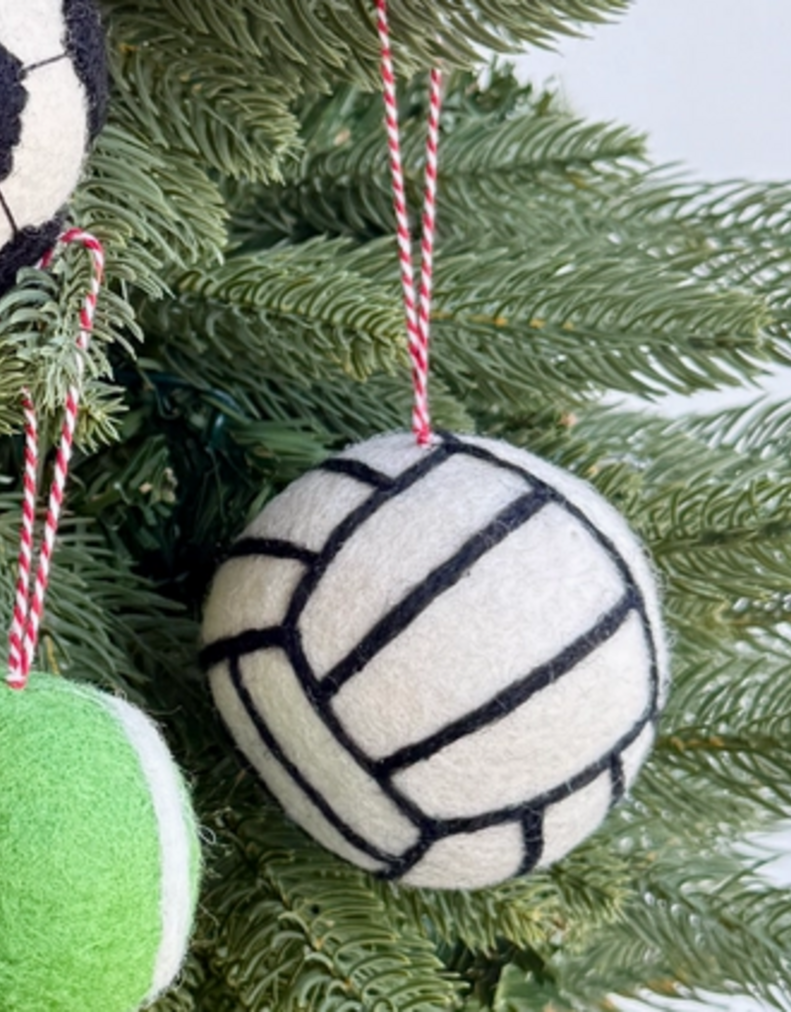 Ornaments 4 Orphans Volleyball Wool Ornament