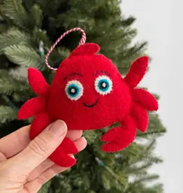 Ornaments 4 Orphans Crab Sea Creature Ornament