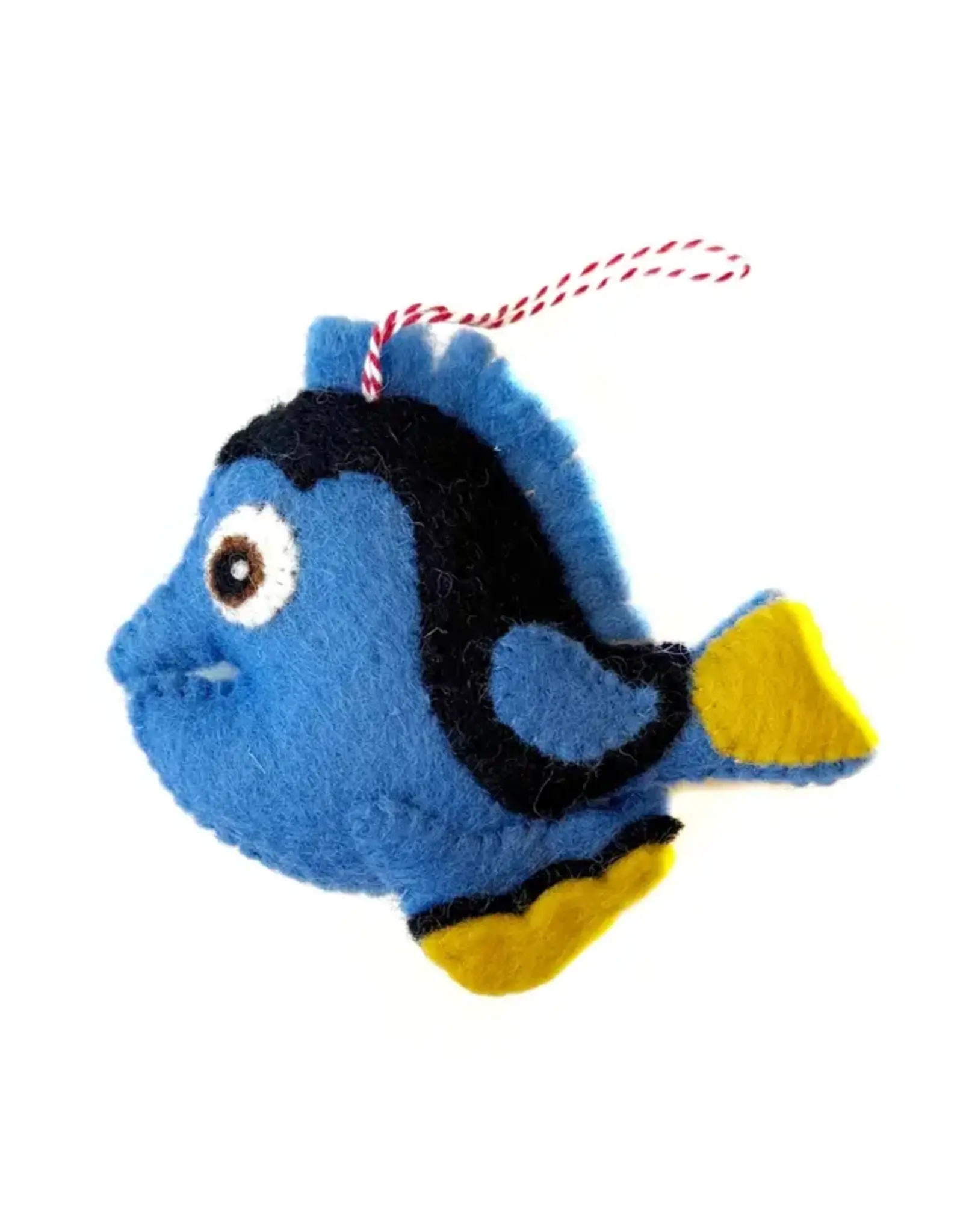 Ornaments 4 Orphans Blue Fish Sea Creature Ornament