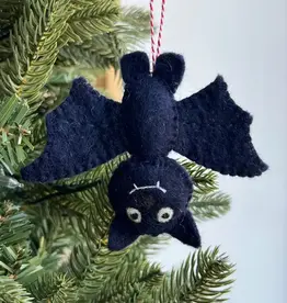 Ornaments 4 Orphans Bat Wool Ornament