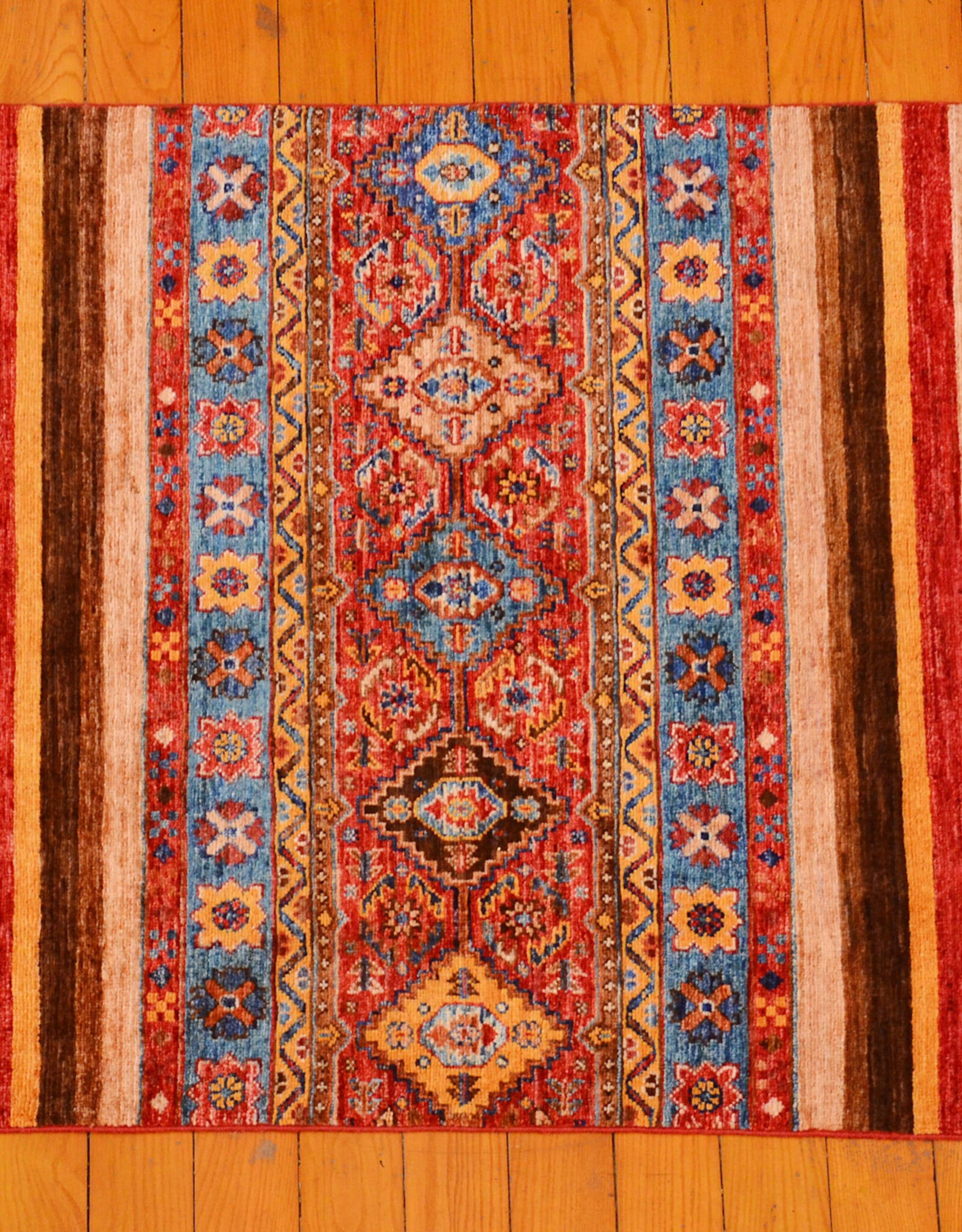 Bunyaad Pakistan 2241261  Chobi Natural Dye  3.5 X 4.10