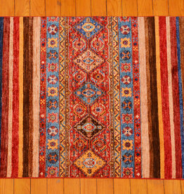 Bunyaad Pakistan 2241261  Chobi Natural Dye  3.5 X 4.10