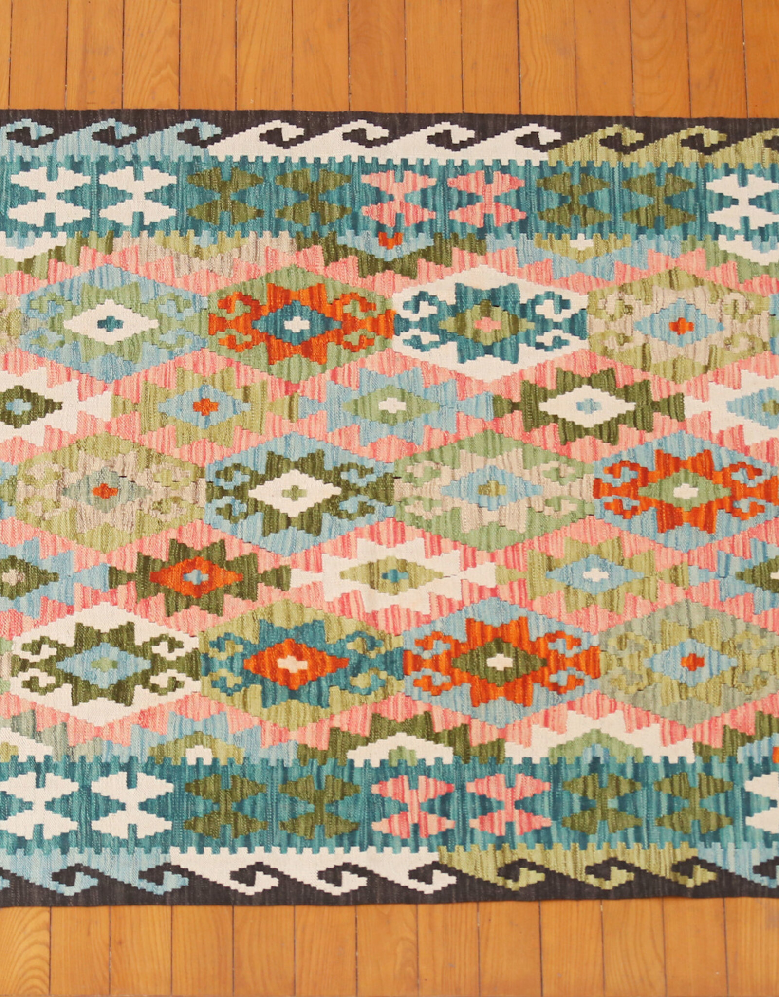 Bunyaad Pakistan 2241022  Kilim Natural Dye  5.0 X 6.8
