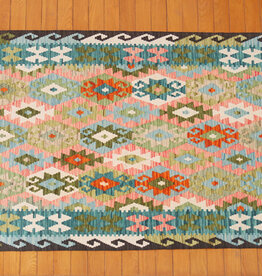 Bunyaad Pakistan 2241022  Kilim Natural Dye  5.0 X 6.8