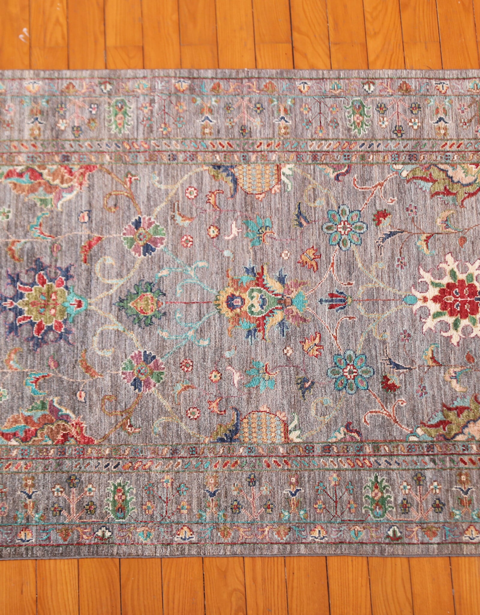 Bunyaad Pakistan 2240920  Chobi Natural Dye  4.1 X 6.2