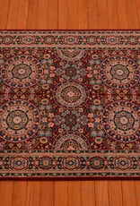 Bunyaad Pakistan 2170055  Red All Over  4.1 X 6.4
