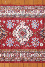 Bunyaad Pakistan 2221139 Red Kazak 4.1 X 5.8